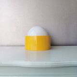 Vintage yellow ceiling lamp/table lamp, 80s