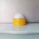 Vintage yellow ceiling lamp/table lamp, 80s