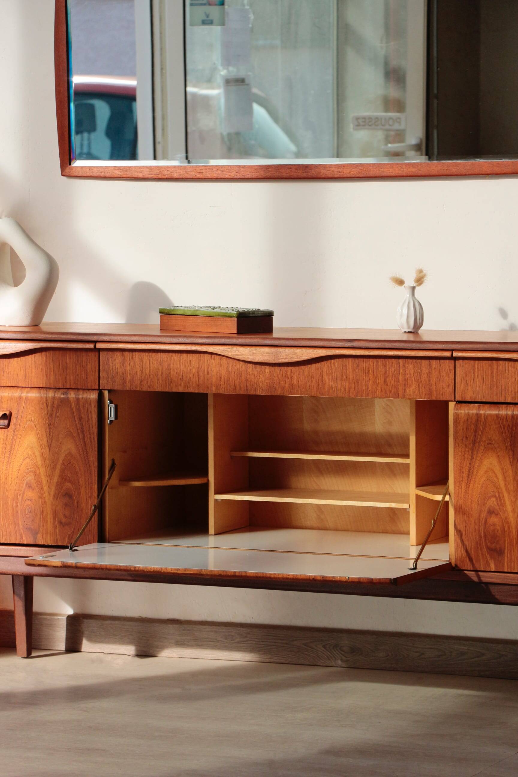 Scandinavian teak sideboard from the 1960s – vintage Scandinavian furniture