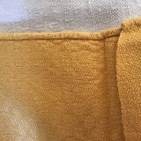 Yellow hemp tablecloth 65cmx100cm