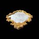 Gold wall mirror – Hollywood Regency style inspired by Louis XV - H70 cm