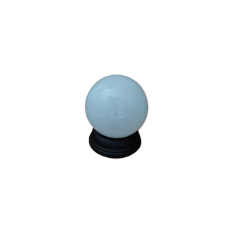 Ceiling lamp wall opal globe plastic support type bakelite old