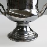 Art Deco Silver plated brass Ice Bucket, France 1900s