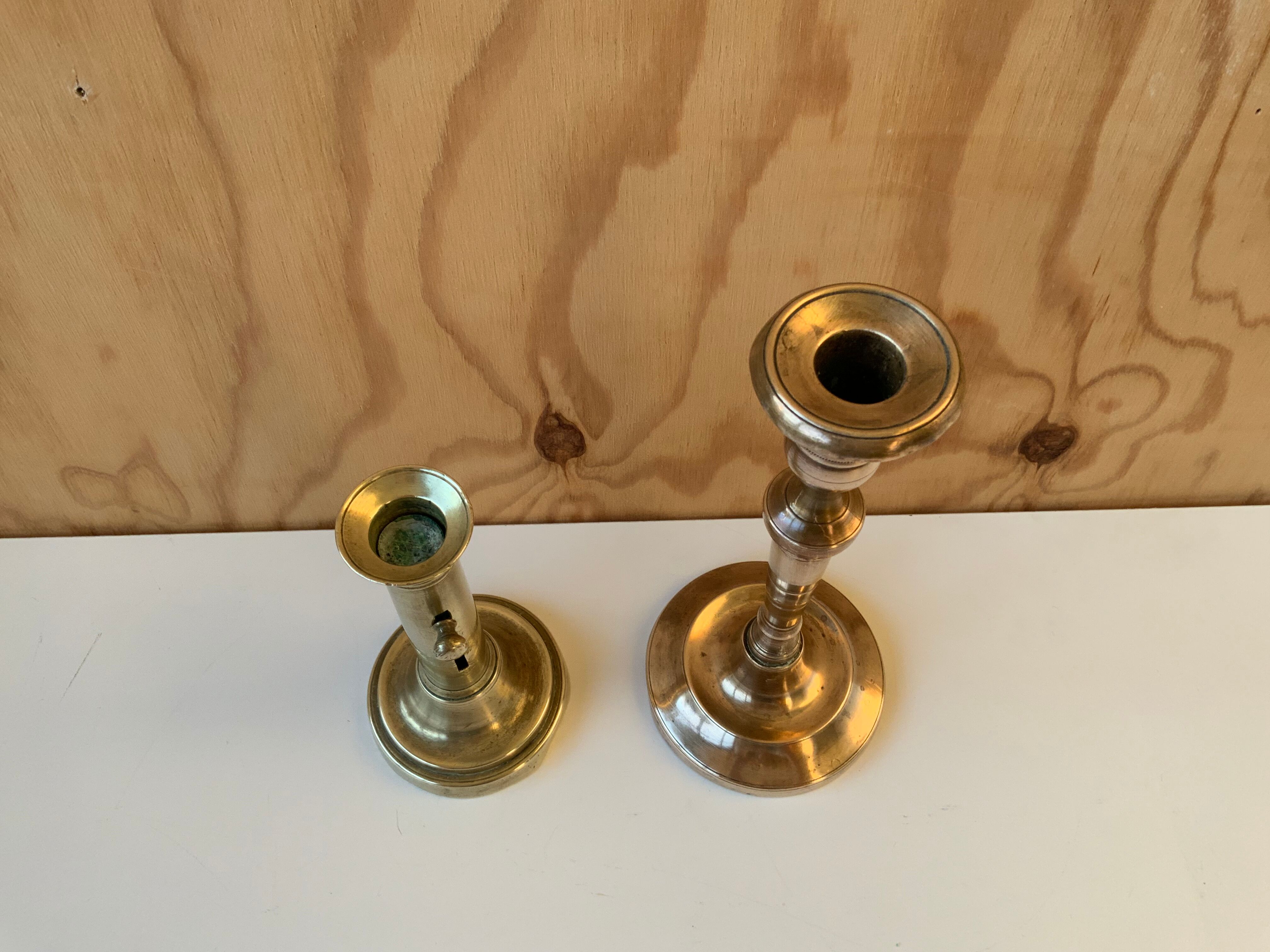 Selency candlesticks x Monoprix Croisé Laroche