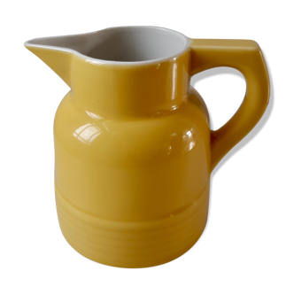 Vintage yellow pitcher