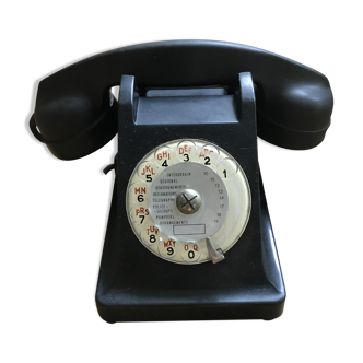 Téléphone bakélite années 40