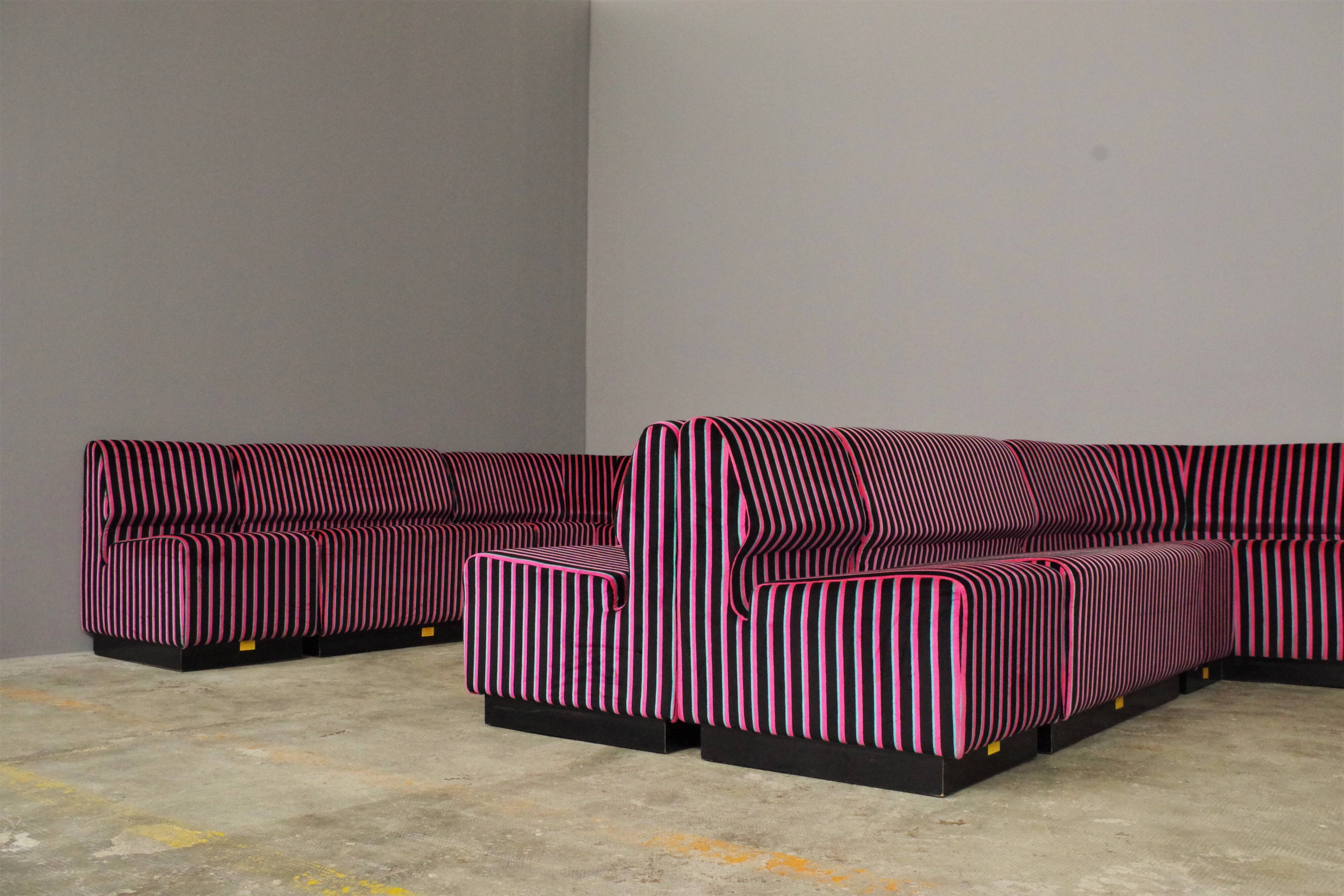 Cestari striped sofa 1995