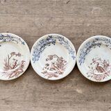 Set number 2 of 3 plates Terre de fer Clairefontaine