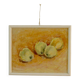 Oil on panel "Four Apples" by Torgny Karlsson