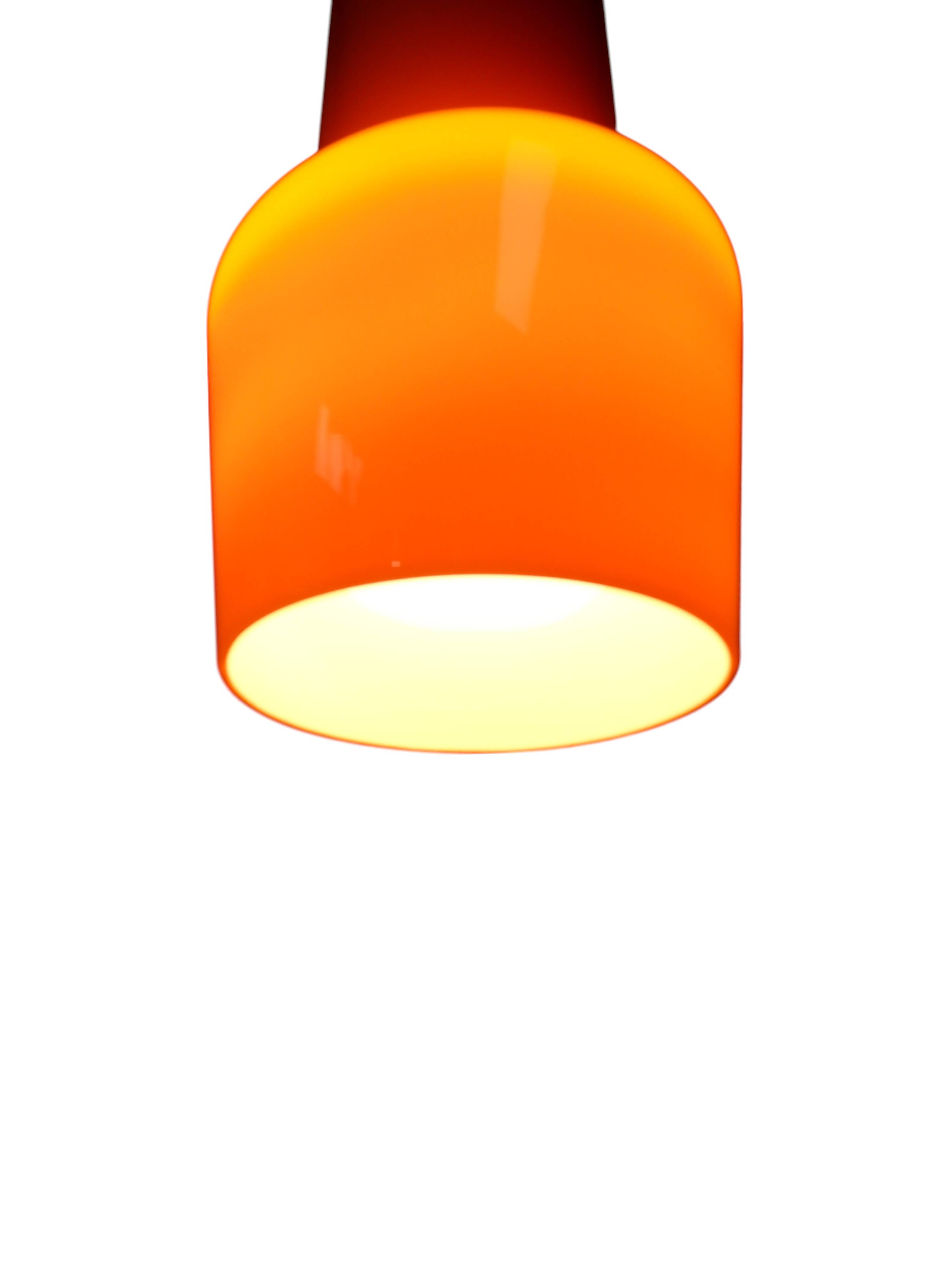 Lampe suspendue en verre Venini