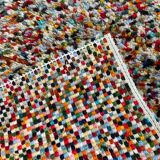 Vintage woven wool rug