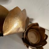 Water lily candlesticks