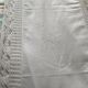 Handmade cotton embroidery tablecloth