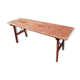 Brewery table, wooden feet