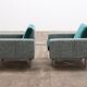 Fauteuils Artifort modèle 410 par Theo Ruth, 1950, Pays-Bas