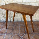 Vintage side table, compass feet 50/ 60s