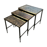 Brass pull out tables