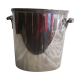 Silver metal champagne bucket ercuis