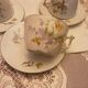 5 cups and saucers for breakfast antique porcelain