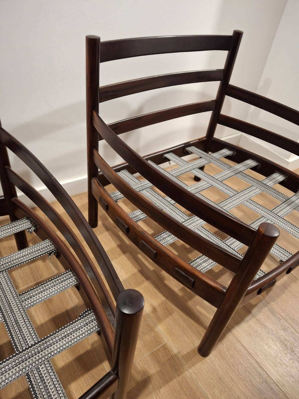 Ensemble de canapé et 2 fauteuils par Arne Norell Suède années 1960