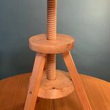 Tabouret tripode en pin année 90