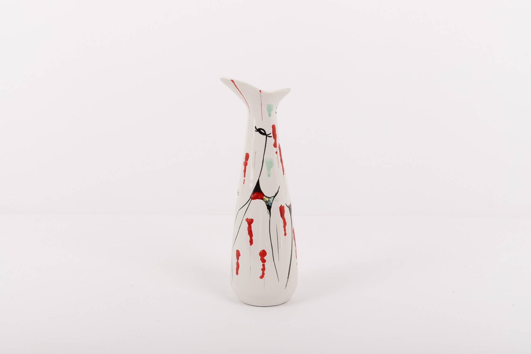 Vintage F. Rasa ceramic vase, Sicily