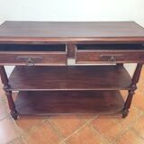 Louis Philippe mahogany console