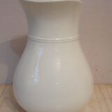 Antique pitcher pitcher in white porcelain