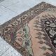 Vintage Turkish hallway rug 107x384 cm