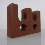 Dutch studio ceramic vase by Marius & Hugo Van Woerden for Vest Keramiek, 1970s