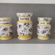 Lot pots a épices italien vintage