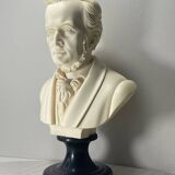 Resin bust of Wagner signed A. Giannelli Sculpture Year 60
