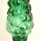 Vintage Italian glass "bubble" carafe