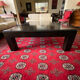 Black oak coffee table
