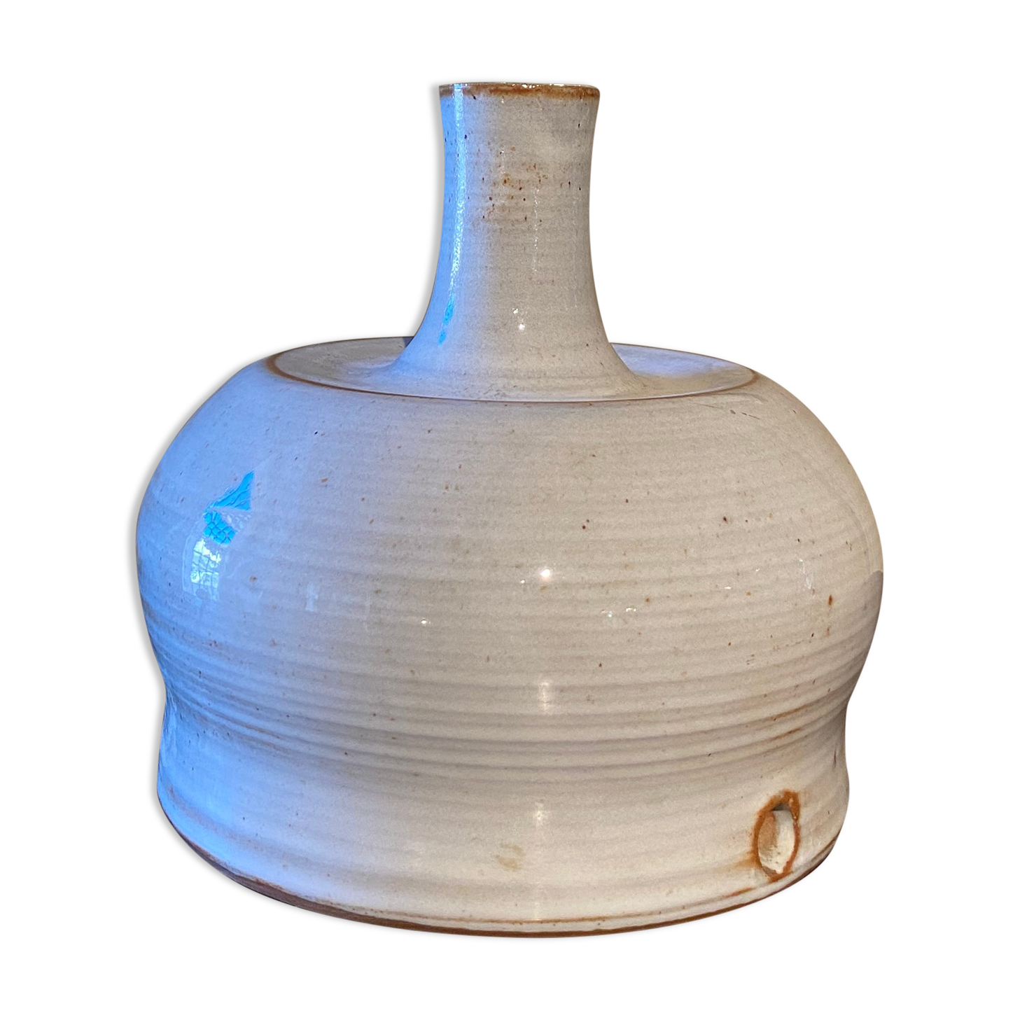 Pied de lampe en céramique Jacques Pouchain
