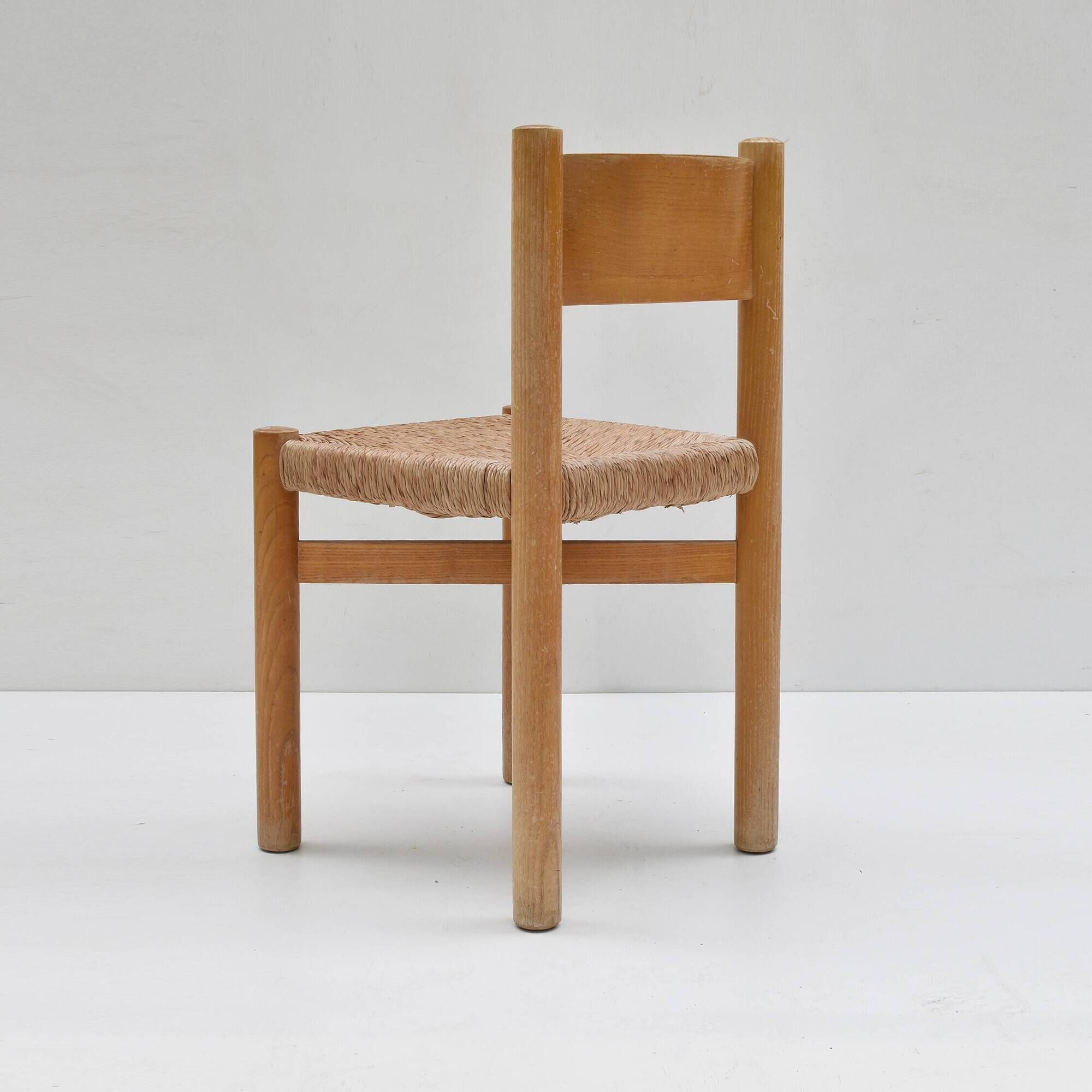 Charlotte Perriand Meribel Chaise edition Sentou 1960s