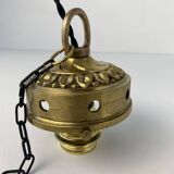 VINTAGE XL ART DECO CHANDELIER