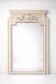 XXL antique mirror with mouldings