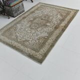 5x7 Brown & Cream Classic Vintage Rug, 150x217Cm SK23625