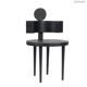 Sculptural chair ii room studio - maniera 29 solid carved and painted oak