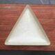 Mid-Century Minimalist Triangular Ceiling Lamp in Fibreglass, 1960s