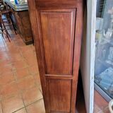 Solid oak triple curtain binder