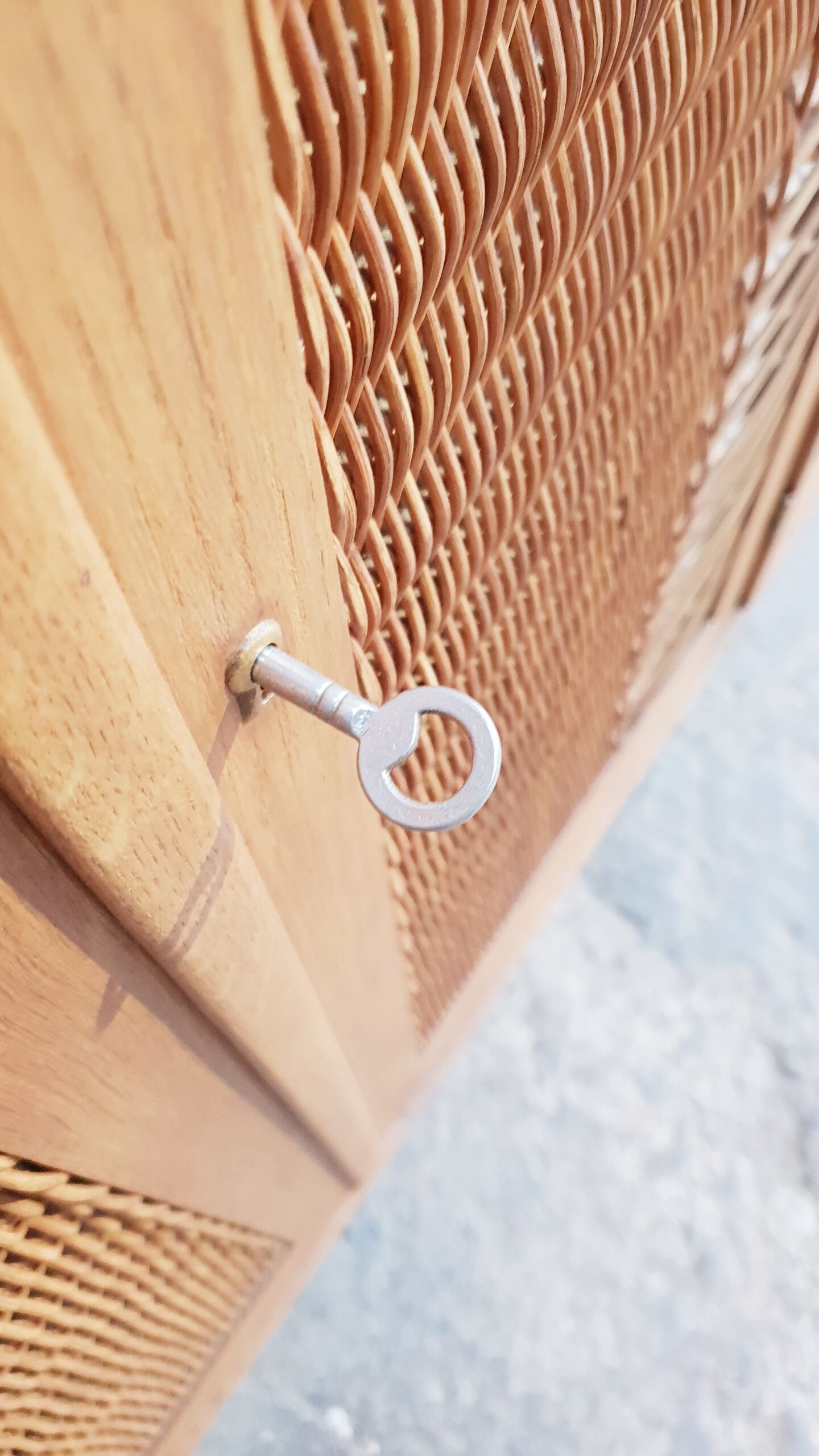 Rattan cabinet cabinet