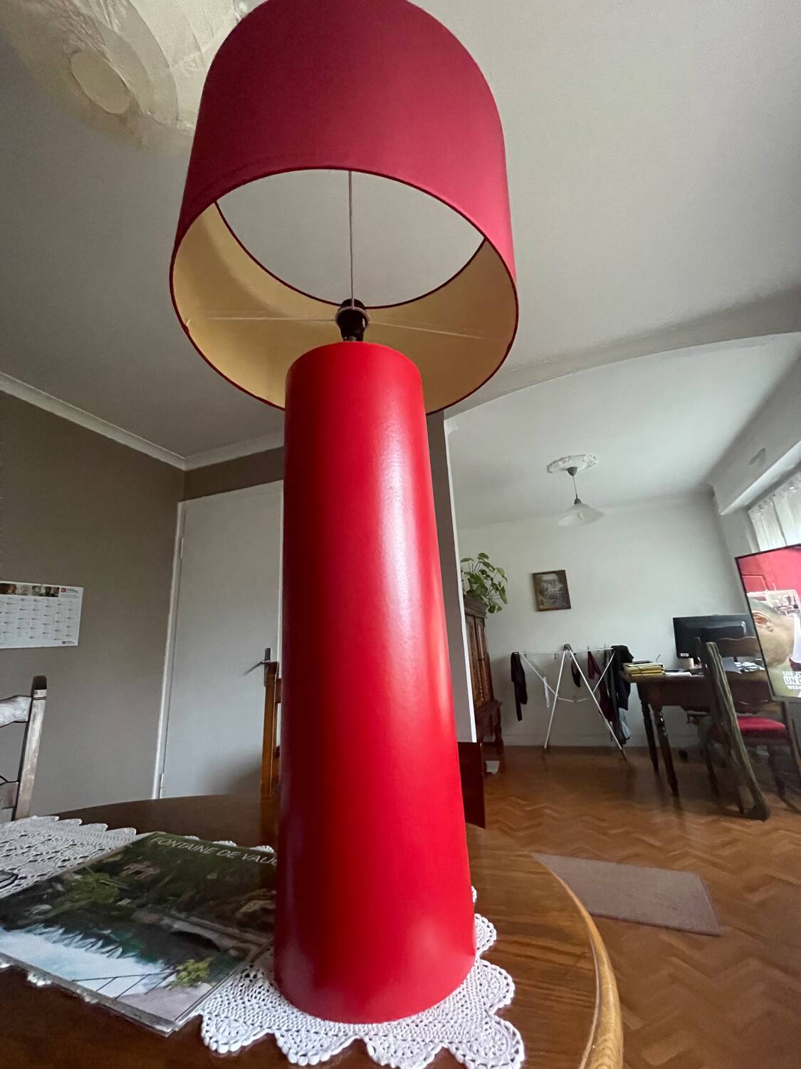 Lamp FDC pottery from Charolles