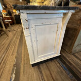 Countertop or loom cabinet with panel drawers