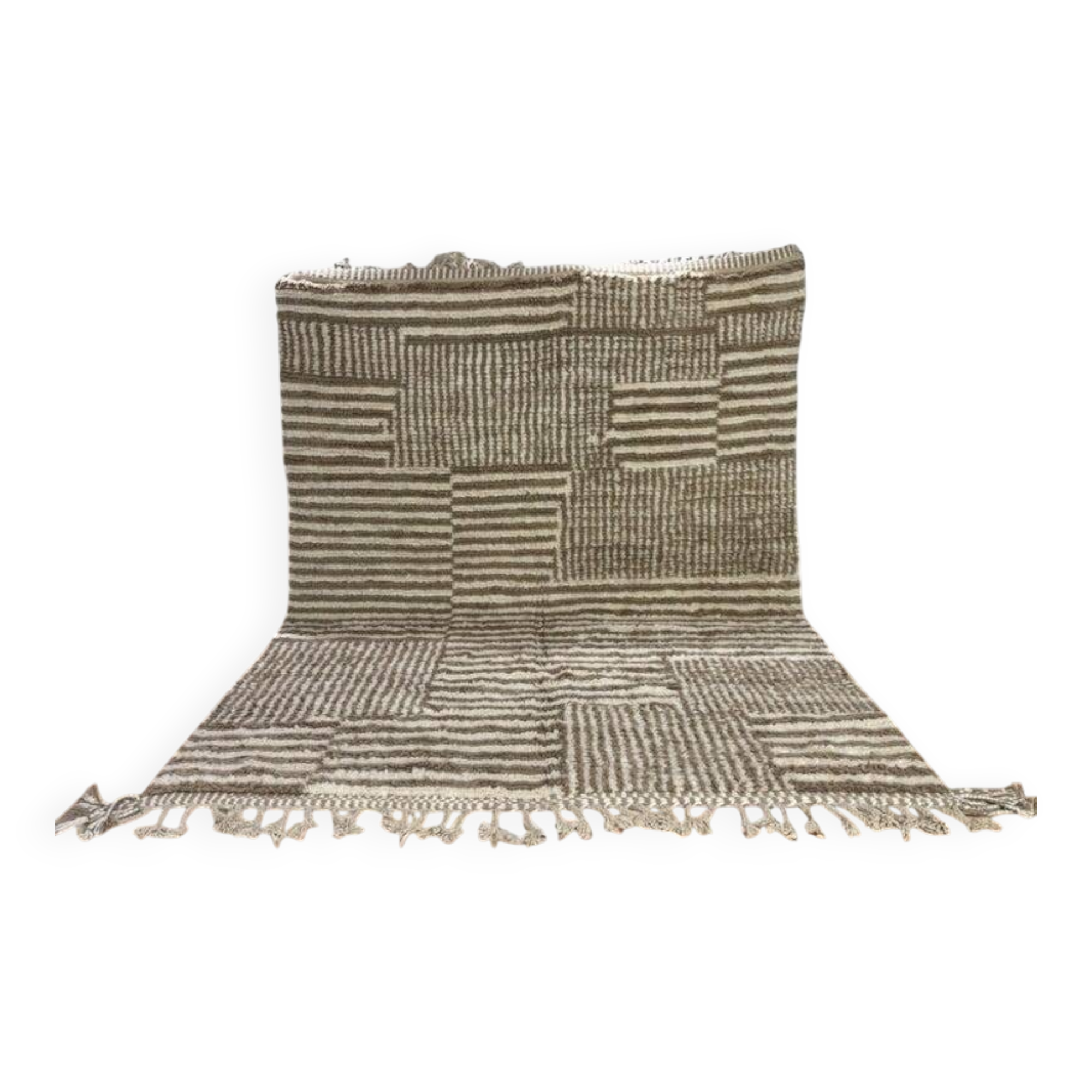 Tapis beni ouarain en laine taille 200cmx300cm