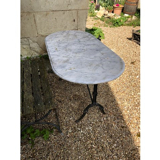 Bistro marble table