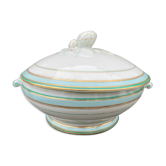 Vintage porcelain soup pot