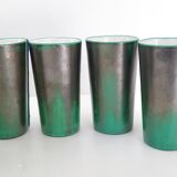 Pitcher and 6 vintage glasses 1960