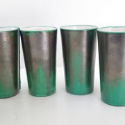 Pitcher and 6 vintage glasses 1960
